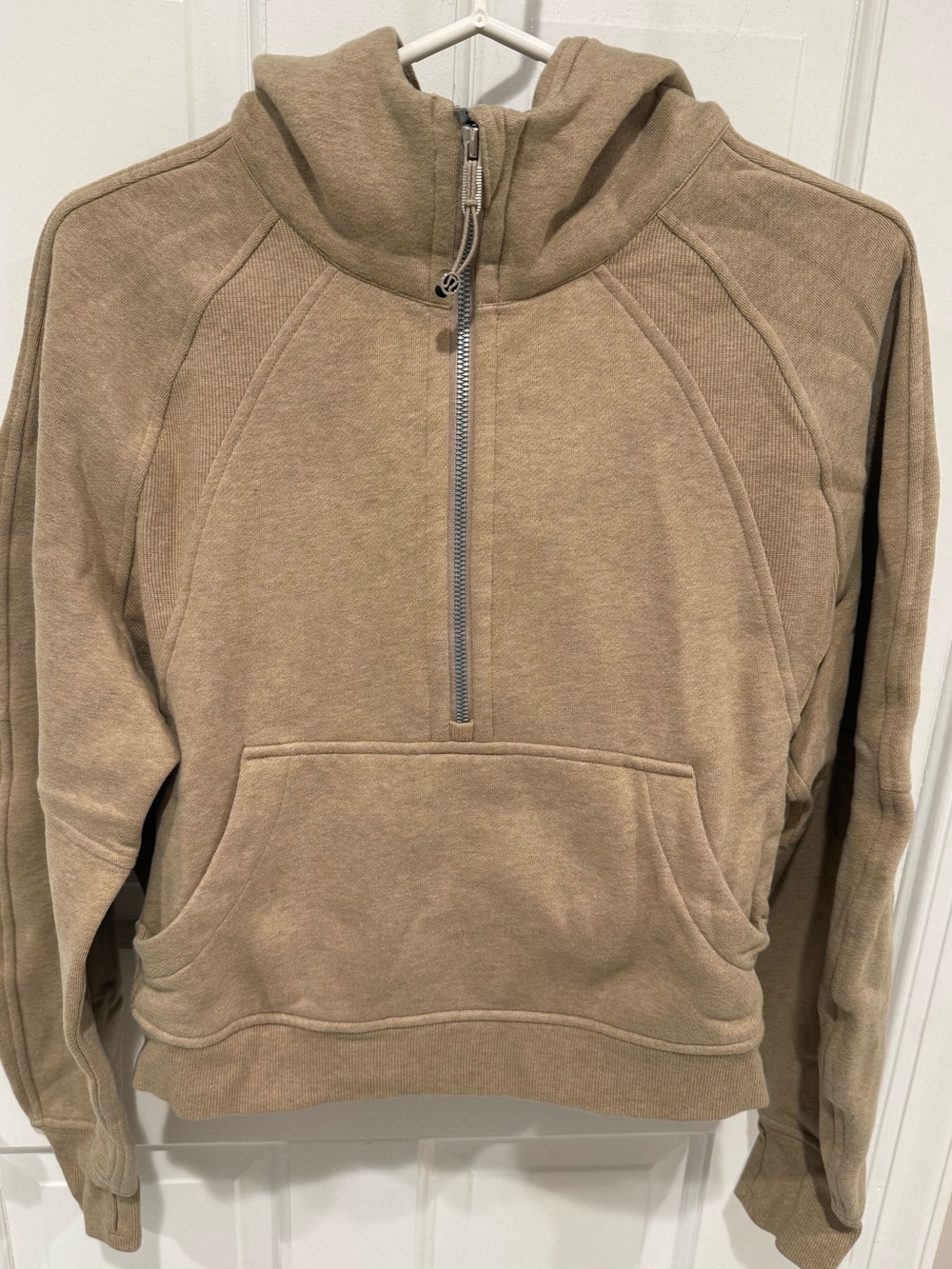 Scuba Oversized Half-Zip Hoodie